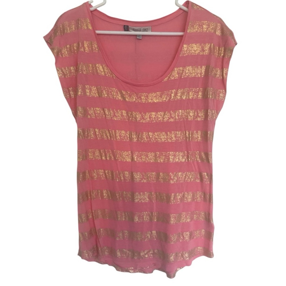 Jennifer Lopez Short Sleeve Top